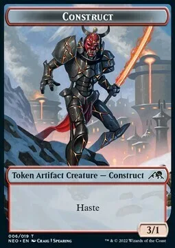 Construct Token (R 3/1) // Spirit Token (C 1/1)