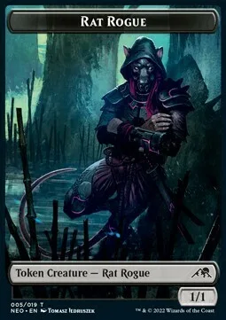 Rat Rogue Token (Black 1/1)