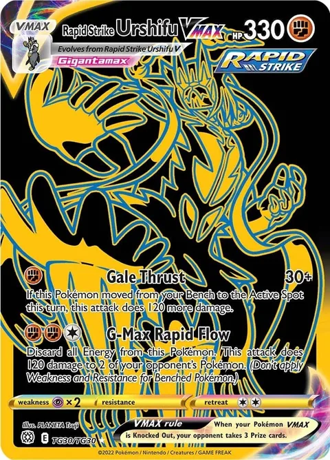 Rapid Strike Urshifu VMAX [Gale Thrust | G-Max Rapid Flow]