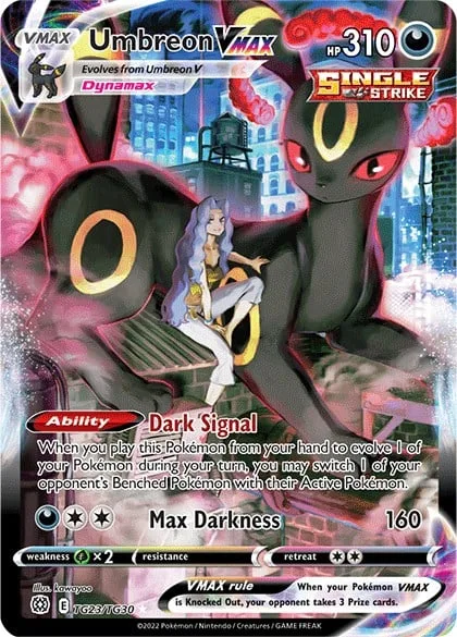 Umbreon VMAX [Dark Signal | Max Darkness]