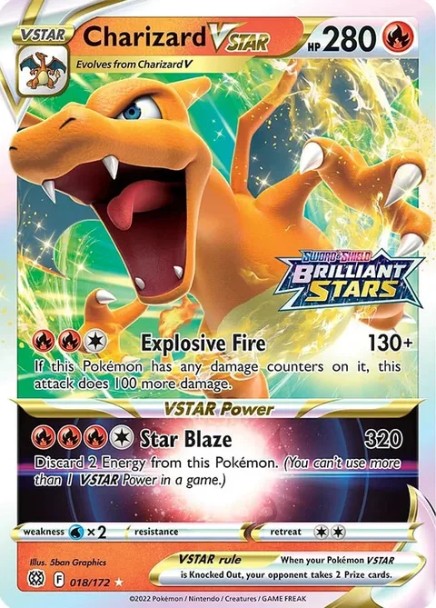 Charizard VSTAR [Explosive Fire | Star Blaze]