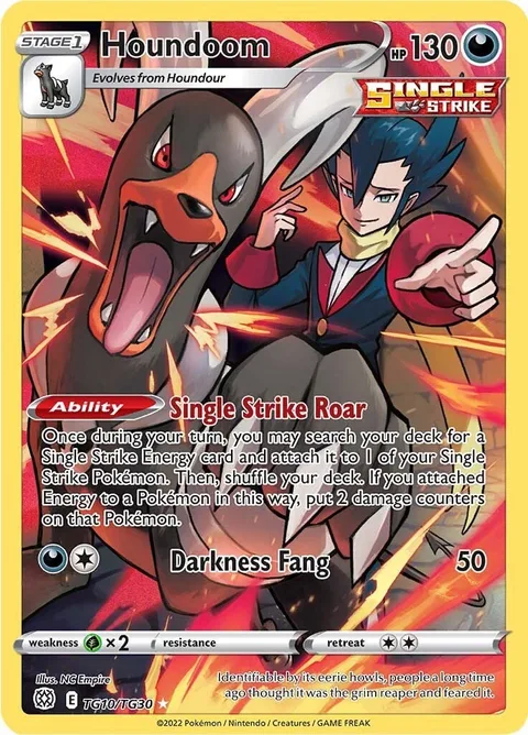 Houndoom [Single Strike Roar | Darkness Fang]