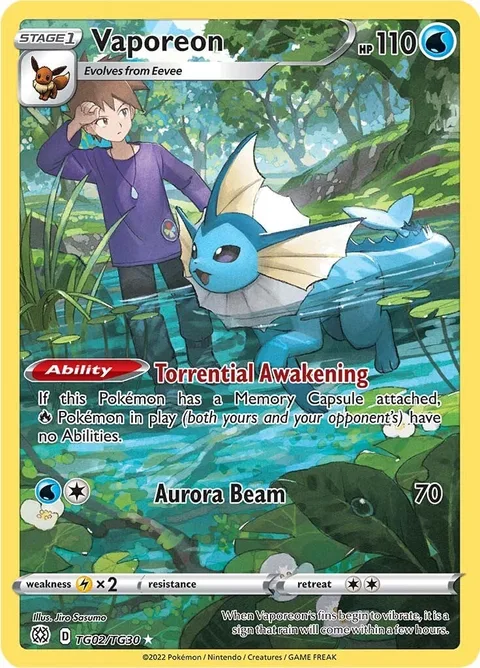 Vaporeon [Torrential Awakening | Aurora Beam]