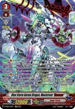 Blue Storm Karma Dragon, Maelstrom ""Яeverse"" [V Format]