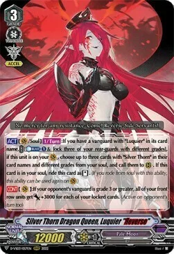 Silver Thorn Dragon Queen, Luquier ""Яeverse"" [V Format]