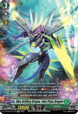 Blue Artillery Dragon, Inlet Pulse Dragon [D Format]