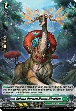 Sylvan Horned Beast, Girafina [D Format]