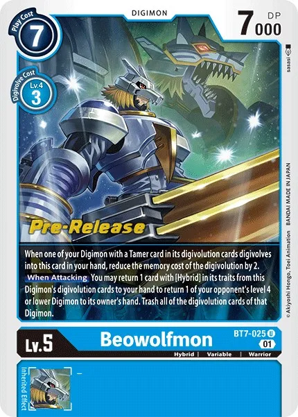 Beowolfmon (BT7-025)