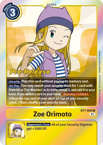 Zoe Orimoto (BT7-088)