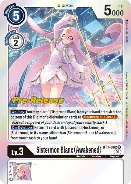 Sistermon Blanc (Awakened) (BT7-082)