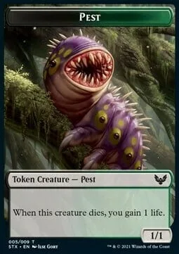 Pest Token (BG 1/1) // Blood Token
