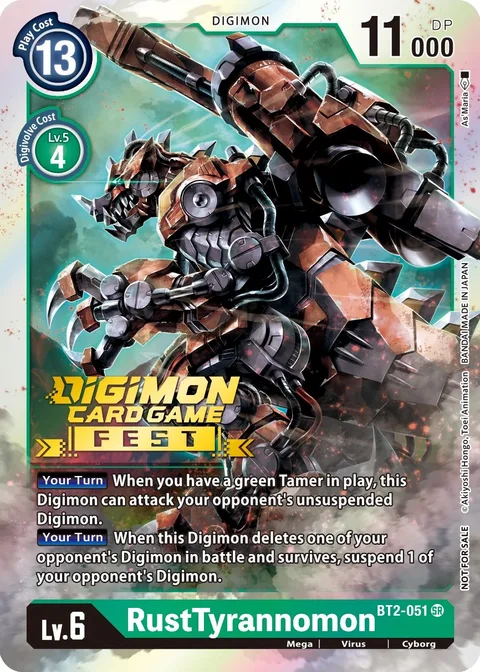 RustTyrannomon (BT2-051)