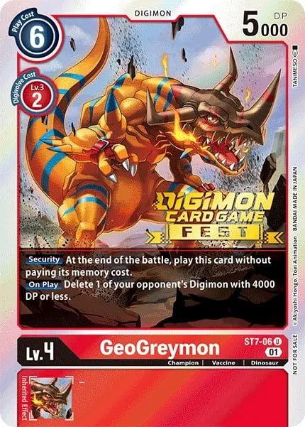 GeoGreymon (ST7-06)