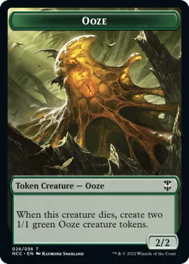 Ooze Token (Green 2/2 Death) // Treasure Token
