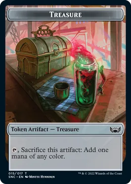 Plant Token (G 0/1) // Treasure Token