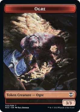 Ogre Token (R 3/3) // Insect Token (G 1/1)
