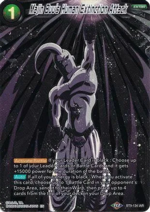 Majin Buu's Human Extinction Attack