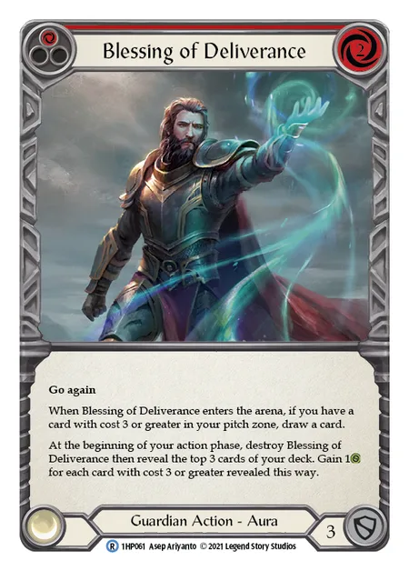Blessing of Deliverance (Red)