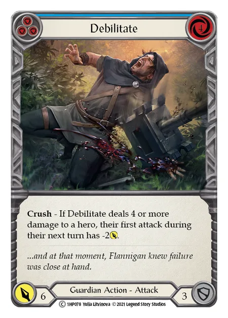 Debilitate (Blue)