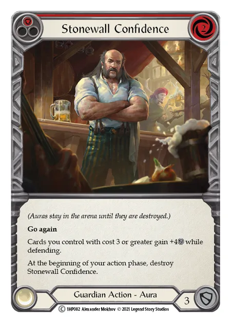 Stonewall Confidence (Red)
