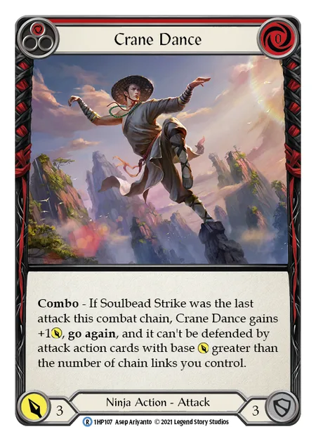 Crane Dance (Red)
