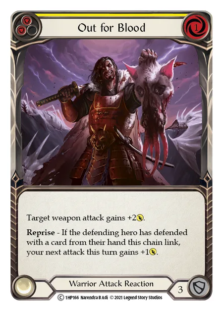 Out for Blood (Yellow)