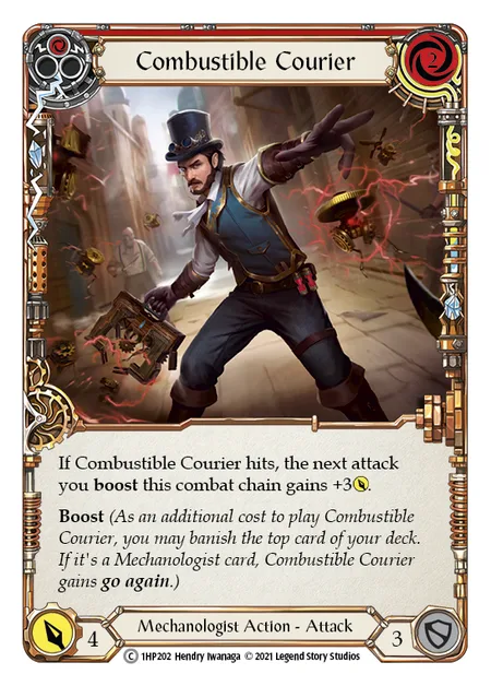 Combustible Courier (Red)