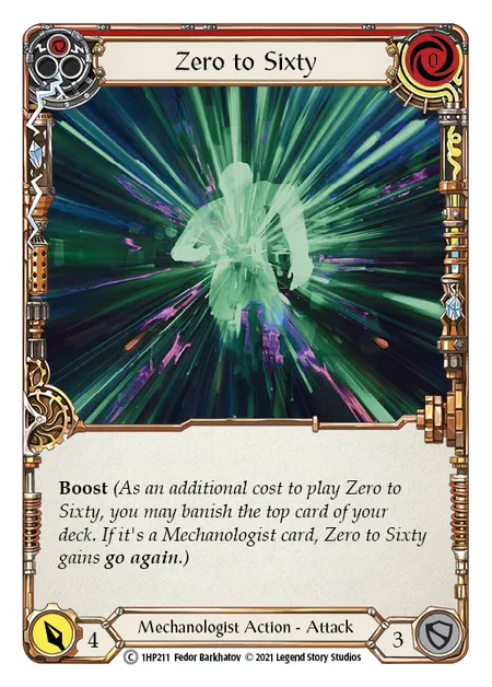 Zero to Sixty (Red)
