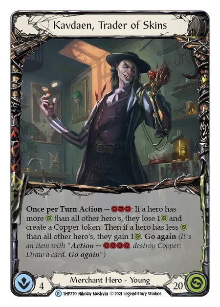 Kavdaen, Trader of Skins