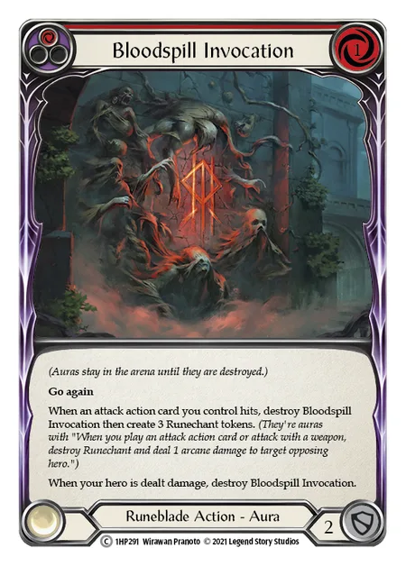 Bloodspill Invocation (Red)