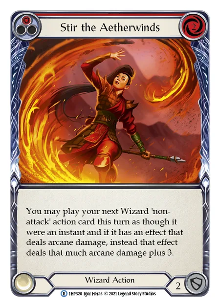Stir the Aetherwinds (Red)