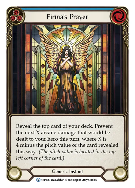 Eirina's Prayer (Blue)