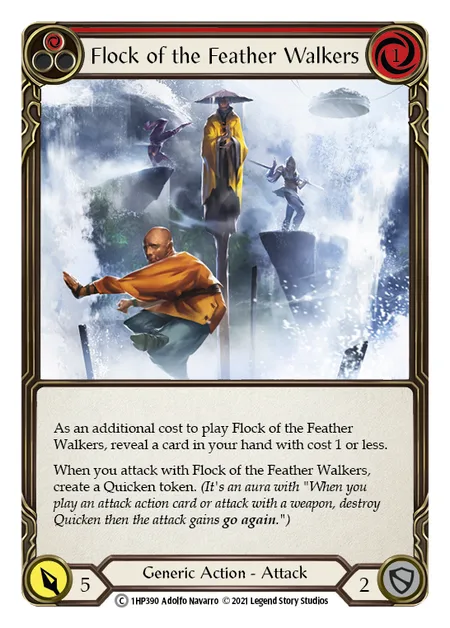 Flock of the Feather Walkers (Red)