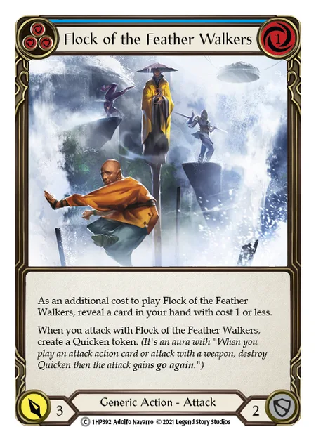Flock of the Feather Walkers (Blue)