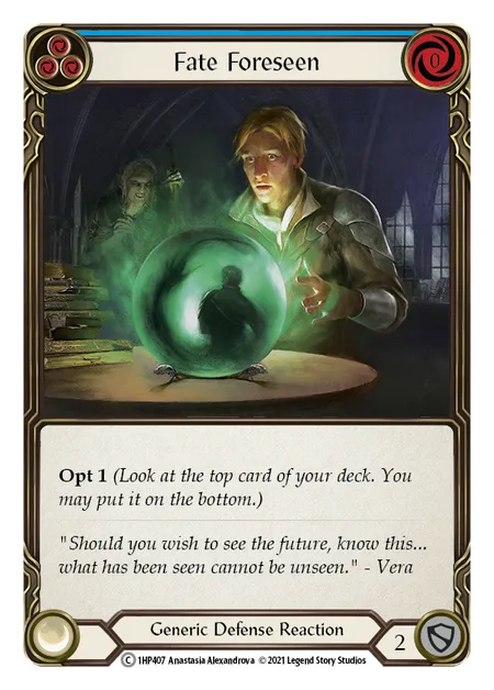 Fate Foreseen (Blue)