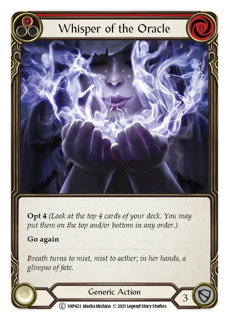Whisper of the Oracle (Red)