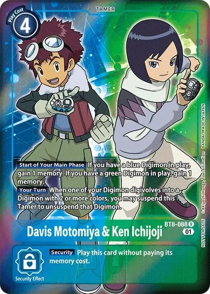Davis Motomiya & Ken Ichijoji (BT8-088)
