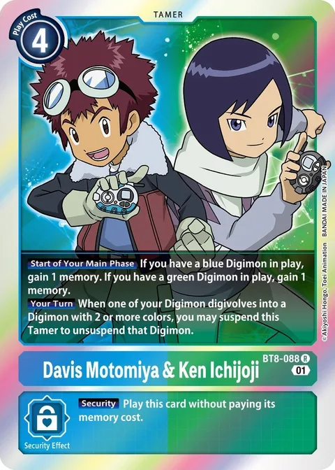 Davis Motomiya & Ken Ichijoji (BT8-088)