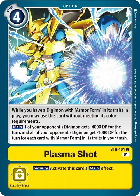 Plasma Shot (BT8-101)