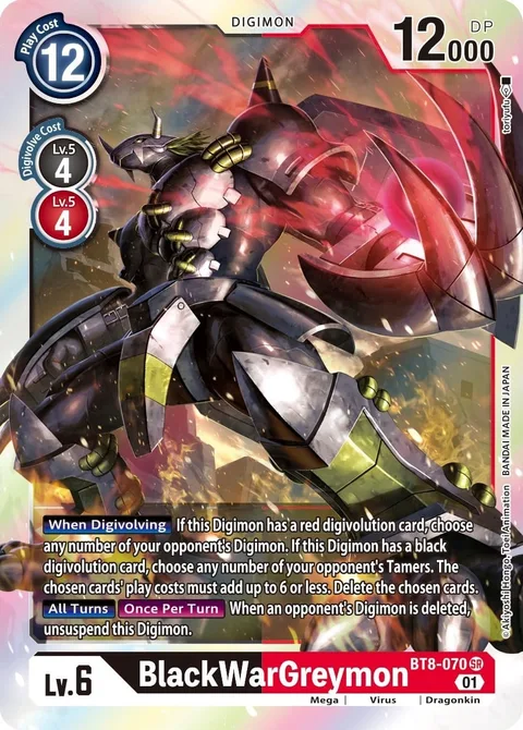 BlackWarGreymon (BT8-070)