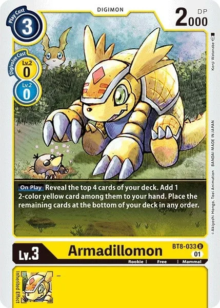 Armadillomon (BT8-033)