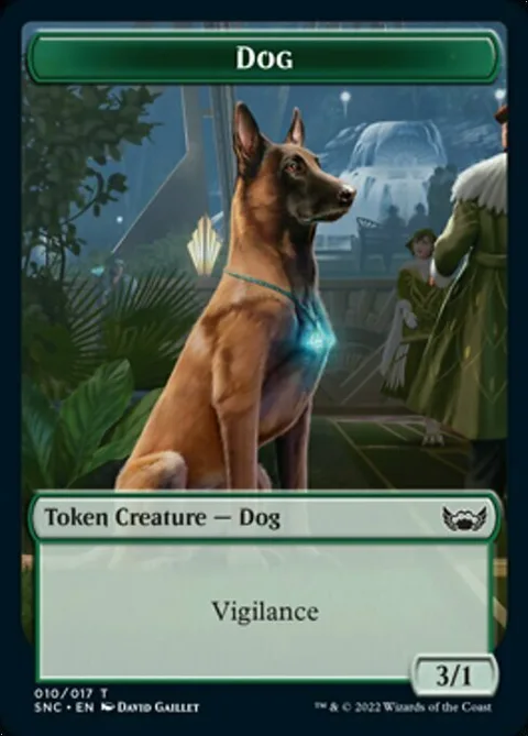 Dog Token (G 3/1) // Cat Token (G 2/2 Haste)