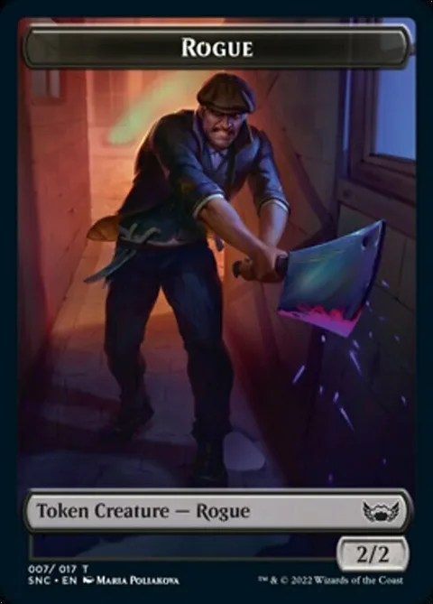 Rogue Token (B 2/2) // Treasure Token