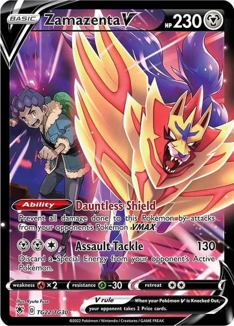 Zamazenta V [Dauntless Shield | Assault Tackle]