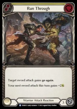 Run Through (Yellow)