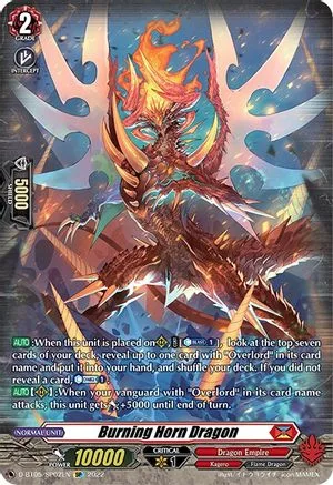 Burning Horn Dragon [D Format]