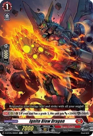 Ignite Blow Dragon [D Format]