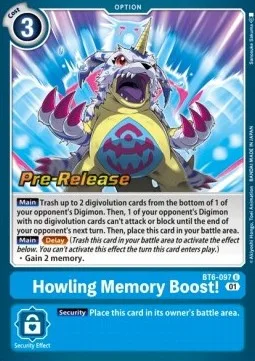 Howling Memory Boost! (BT6-097)