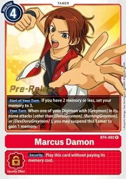 Marcus Damon (BT4-092)