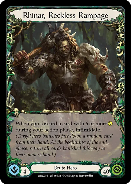 Rhinar, Reckless Rampage // Harmonized Kodachi